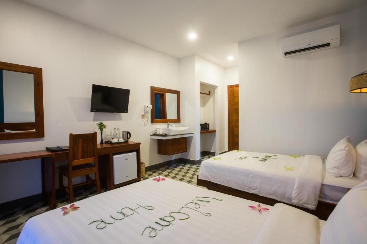 Gz Bliss D'Angkor Suites Siem Reap Bagian luar foto
