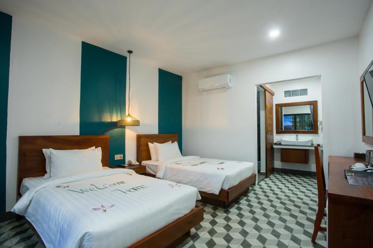 Gz Bliss D'Angkor Suites Siem Reap Bagian luar foto