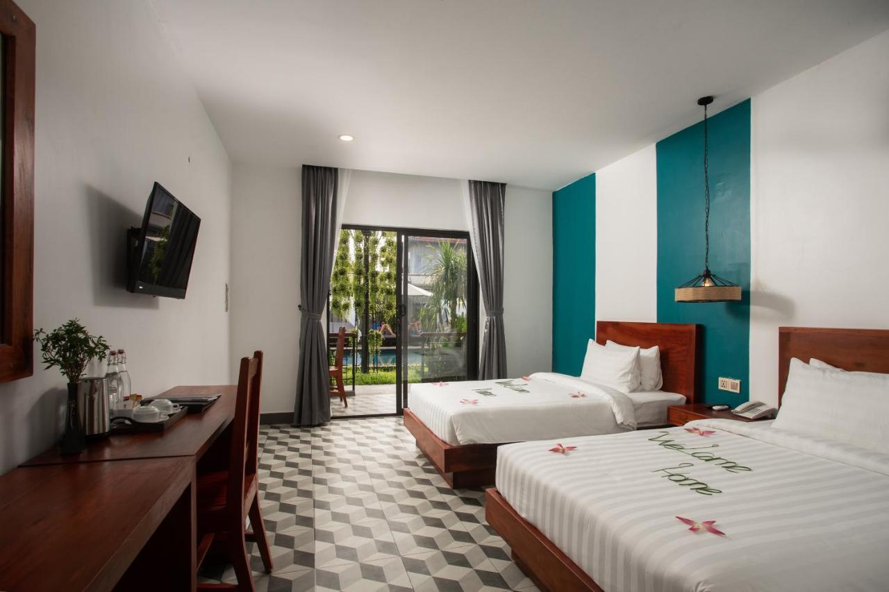 Gz Bliss D'Angkor Suites Siem Reap Bagian luar foto