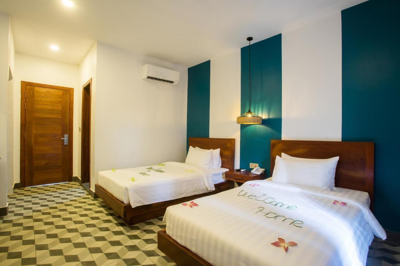Gz Bliss D'Angkor Suites Siem Reap Bagian luar foto