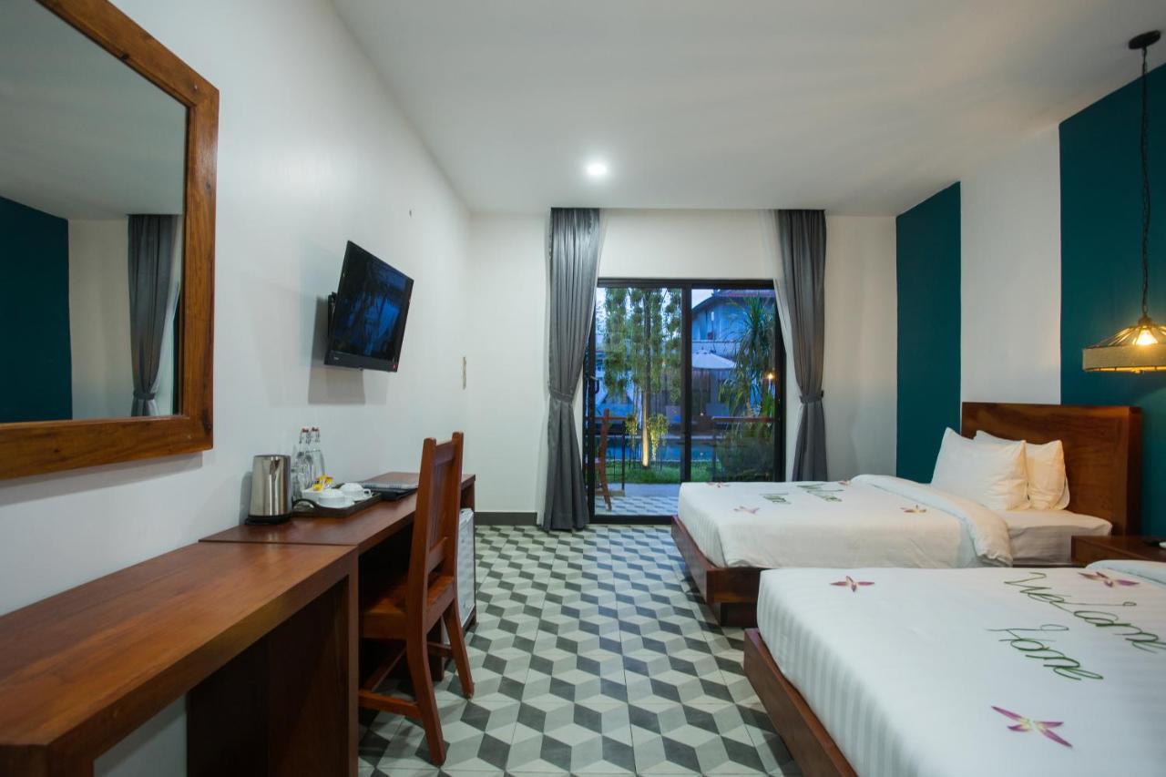 Gz Bliss D'Angkor Suites Siem Reap Bagian luar foto