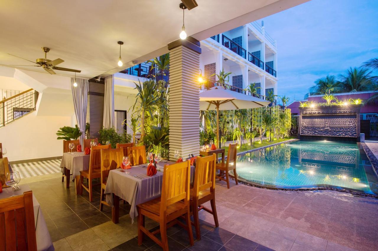 Gz Bliss D'Angkor Suites Siem Reap Bagian luar foto