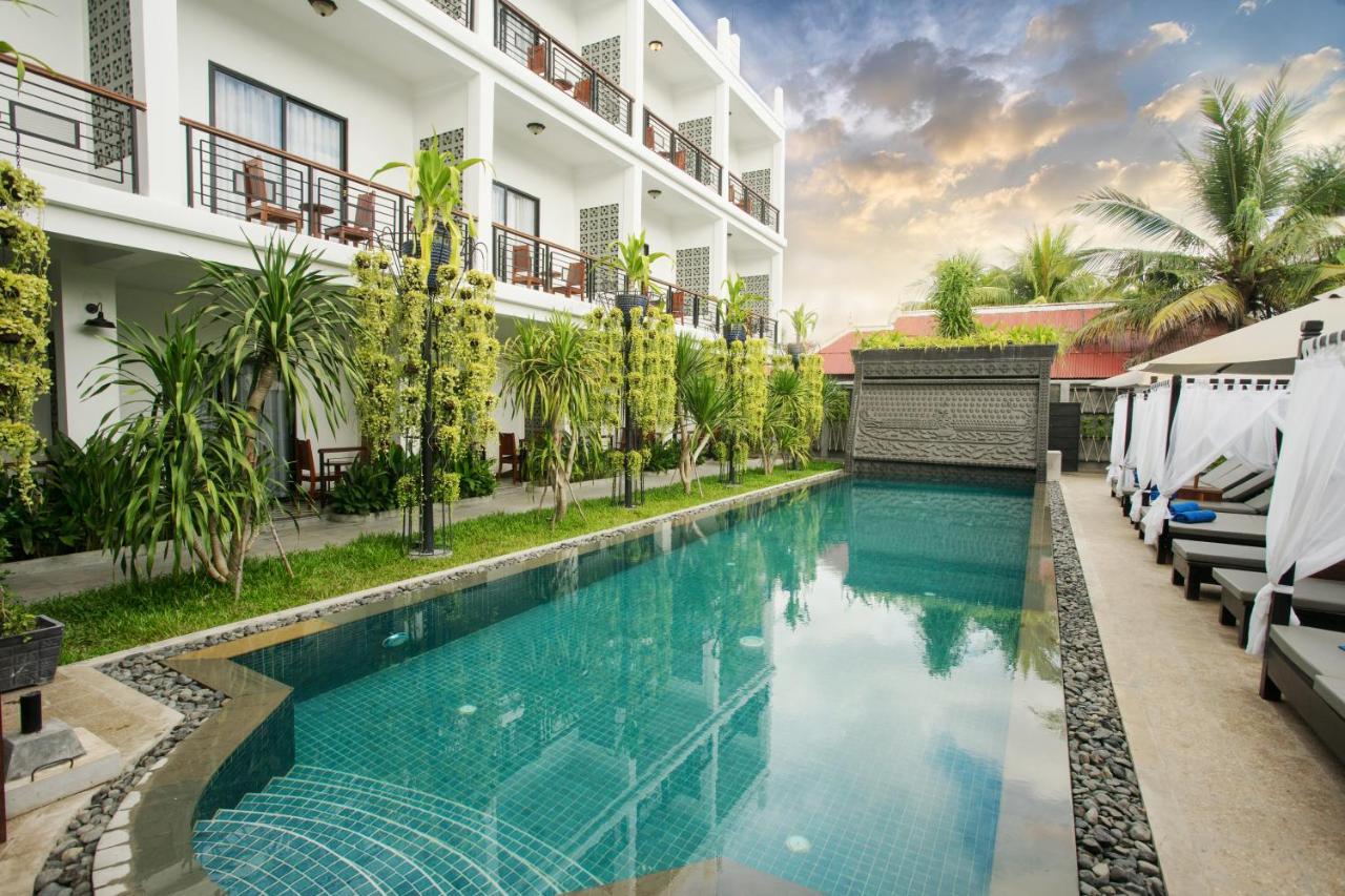Gz Bliss D'Angkor Suites Siem Reap Bagian luar foto