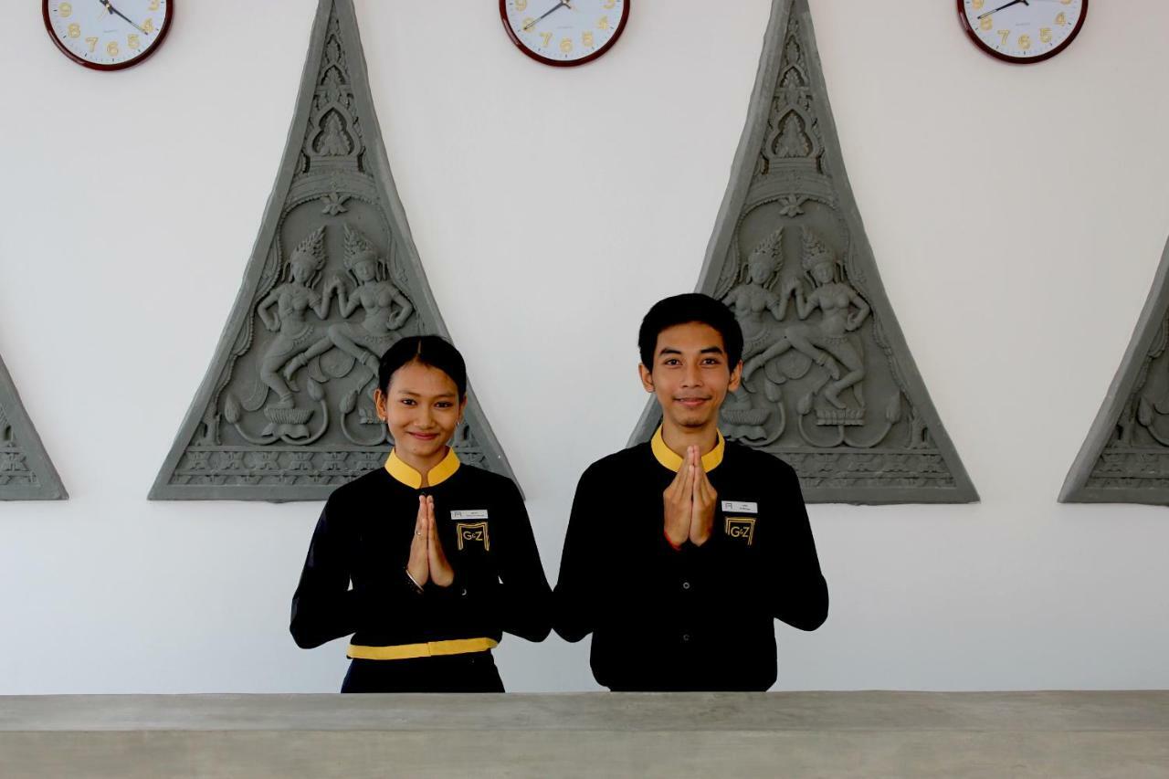 Gz Bliss D'Angkor Suites Siem Reap Bagian luar foto