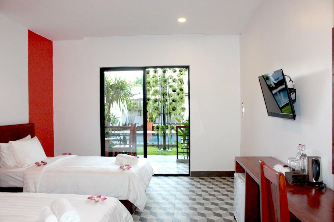 Gz Bliss D'Angkor Suites Siem Reap Bagian luar foto