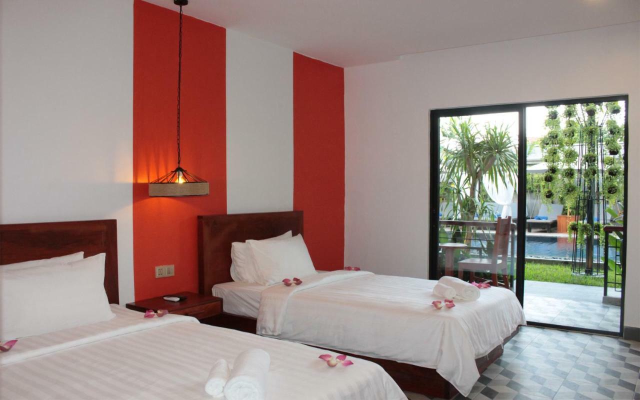 Gz Bliss D'Angkor Suites Siem Reap Bagian luar foto