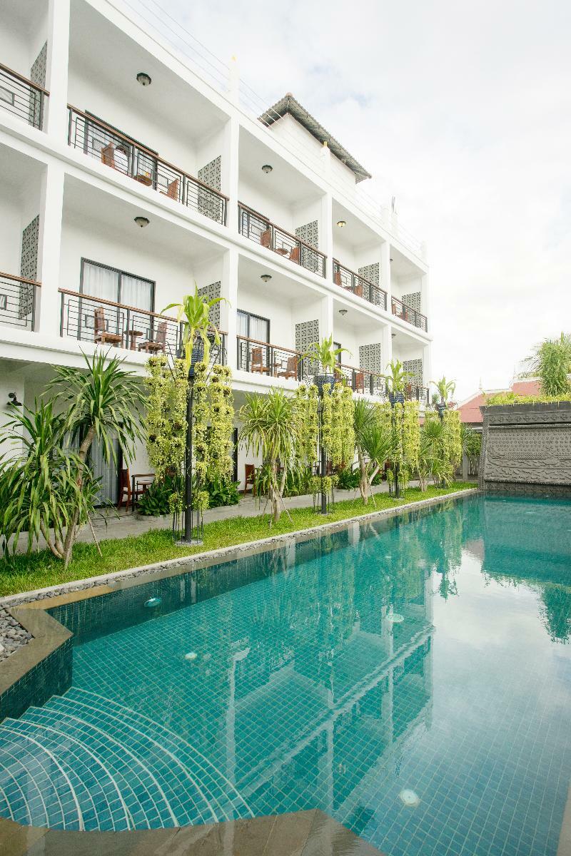 Gz Bliss D'Angkor Suites Siem Reap Bagian luar foto