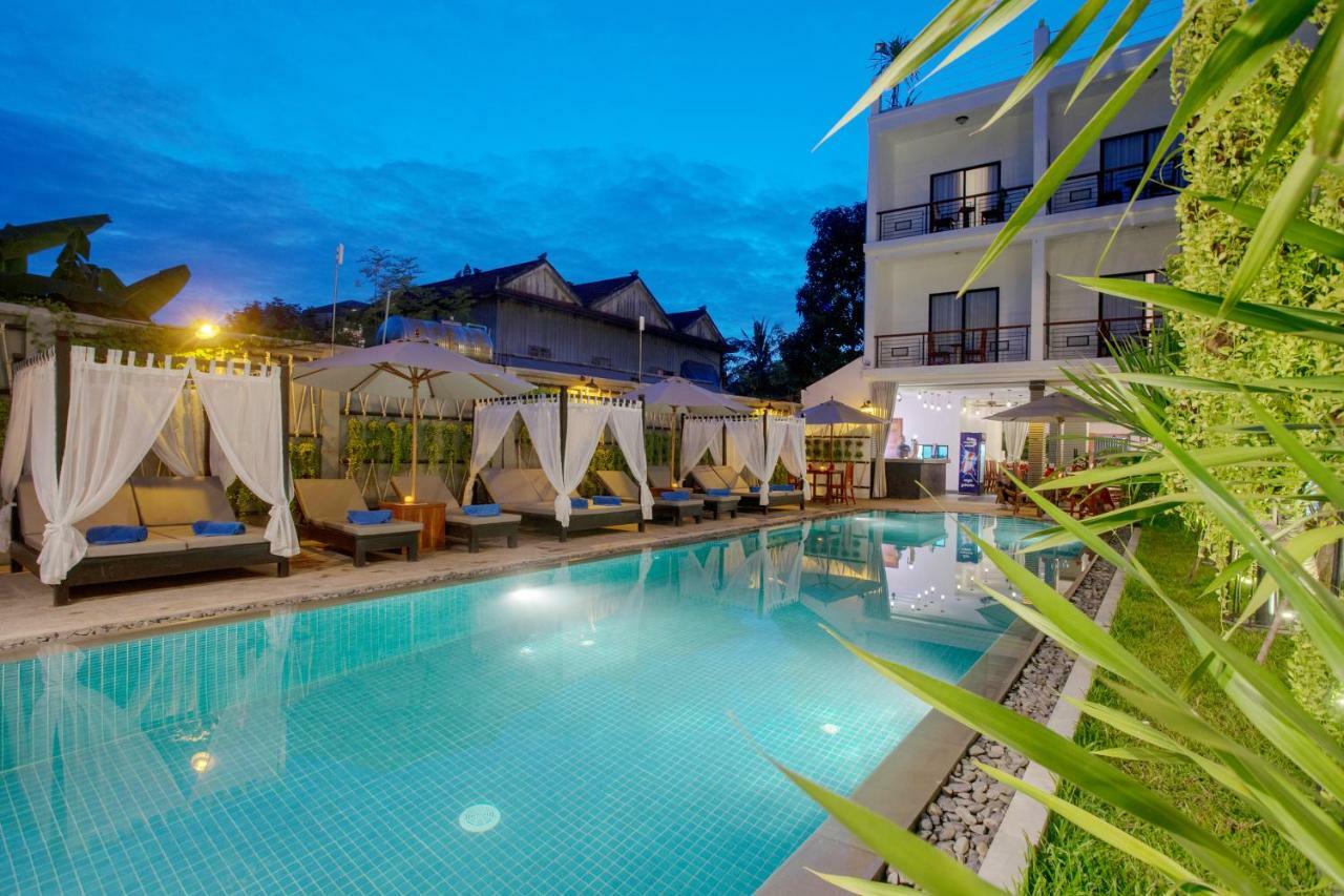 Gz Bliss D'Angkor Suites Siem Reap Bagian luar foto